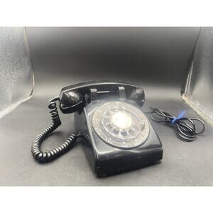 Late 70’s Early 80’s Stromberg-Carlson 500 Rotary Dial Desk Phone, Not Tested !